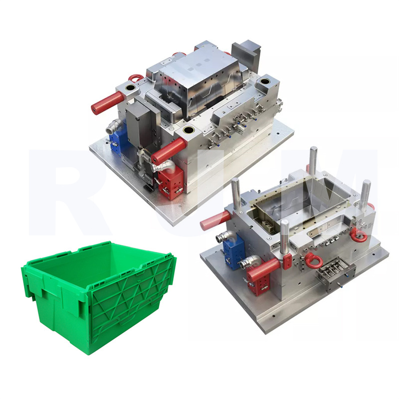 Molde de caja de almacenamiento de pan de fruta de plástico de costo barato